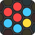 Hexa Pop Dot - color match أيقونة