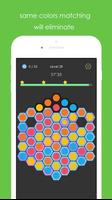 Hexa Pop Dot - color match पोस्टर
