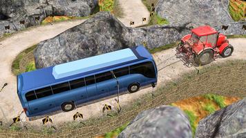 Dangerous Uphill Heavy Tractor Pull simulator captura de pantalla 3