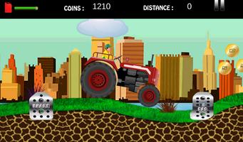 Up Hill Tractor Racing Climb ภาพหน้าจอ 2