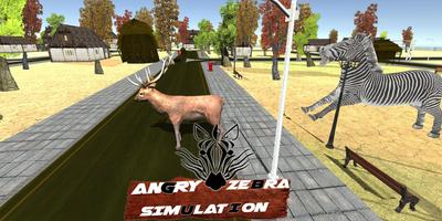 Angry Zebra City Attack اسکرین شاٹ 2