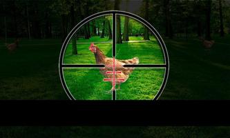 Chicken Shoot : 3D sniper Murgi Shooter โปสเตอร์