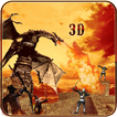 Warrior Dragon Attack Sim 2016