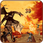 Warrior Dragon Attack Sim 2016 图标