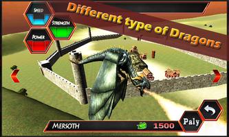 Warrior Dragon Attack Sim 2016 تصوير الشاشة 1