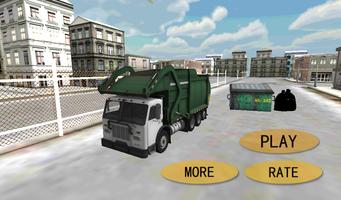 Garbage Cleaner Simulator 3D الملصق