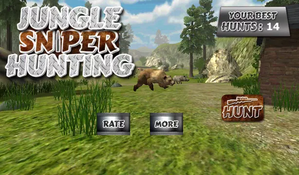Jungle Hunting Sniper Dino 3D