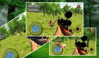kill Deer Animal Hunting 3D تصوير الشاشة 1