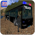 Police Bus Prison Hill Climb icon