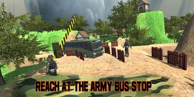 winter Army Bus Driver Simulator 2018 Poster