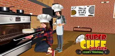 super Koch Küche Geschichte Kochen Spiele Mädchen