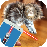 Real laser cat simulator icône