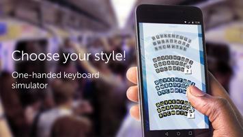 One-handed keyboard simulator скриншот 1
