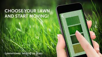 Lawnmower: writing on grass capture d'écran 1