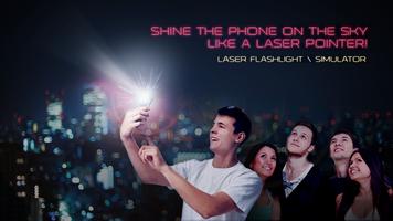 Laserowa latarka 🔦 plakat