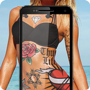 Tattoo my photo camera APK