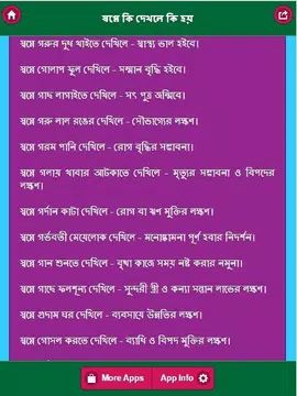Screenshot 4 for স্বপ্নে কি দেখলে কি হয়