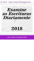 Texto Diário em Português JW EXAMINE AS ESCRITURAS syot layar 2