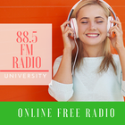 88.5 Radio University icône