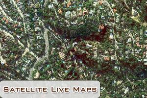 Satellite Live Maps Plakat