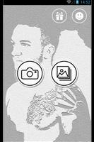 Perfect Tattoo Camera for Man पोस्टर