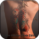 Tattoo Sticker Photo Editor आइकन