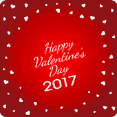 Valentine&#39;s Day SMS 2017 icon