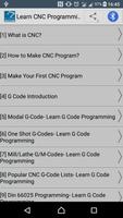 Poster Learn CNC Programming