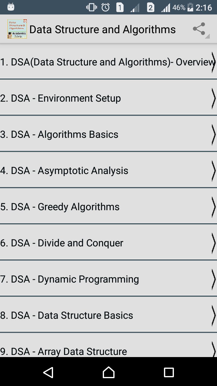 Data Structure and Algorithms APK for Android Download