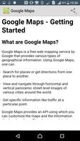 Learn Google Maps capture d'écran 1