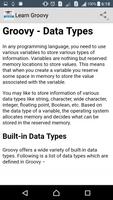 Learn Groovy Programming Ekran Görüntüsü 2