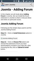 Learn Joomla screenshot 1