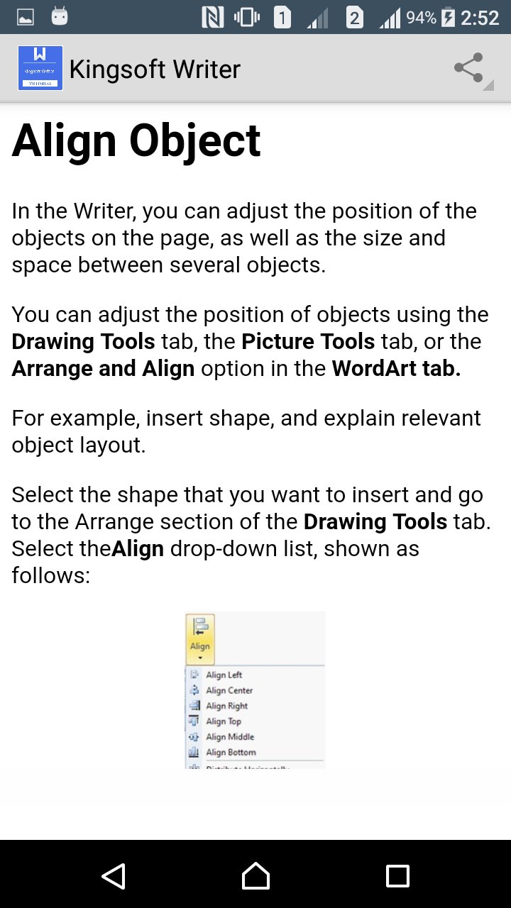 Learn Kingsoft Writer For Android Apk Download