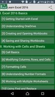 Guide To MS Excel 2016 постер