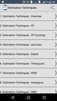 Learn Estimation Techniques 포스터