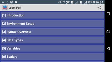 Learn Perl Programming Easy screenshot 2