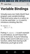Learn Rust Programming Pro screenshot 1
