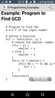 R Programming Examples تصوير الشاشة 2