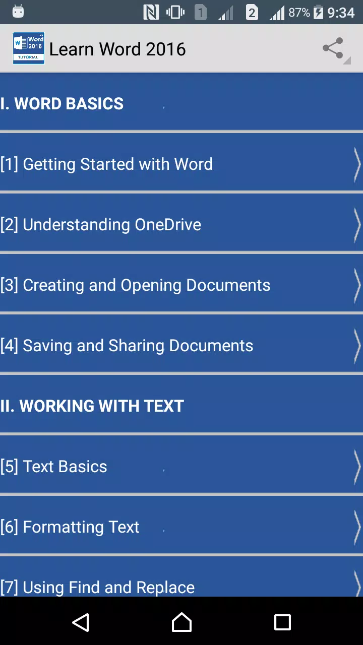 Word 2016: Getting Started with Word