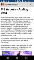 Learn MS Access imagem de tela 3