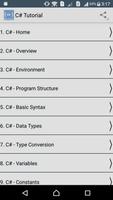 C# Tutorial plakat