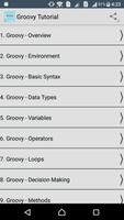 Groovy Tutorial โปสเตอร์