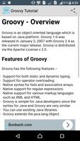 Groovy Tutorial ภาพหน้าจอ 1