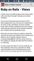 Learn Ruby on Rails captura de pantalla 3