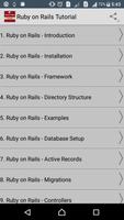 Learn Ruby on Rails الملصق