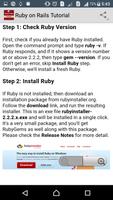 Learn Ruby on Rails captura de pantalla 2