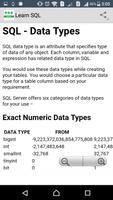 Learn SQL 스크린샷 2