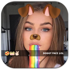 ikon Snapping Doggy Face & Emoji