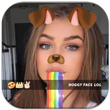 Snapping Doggy Face & Emoji icône