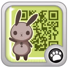 よめる・つくれる・QRコードうさぎ